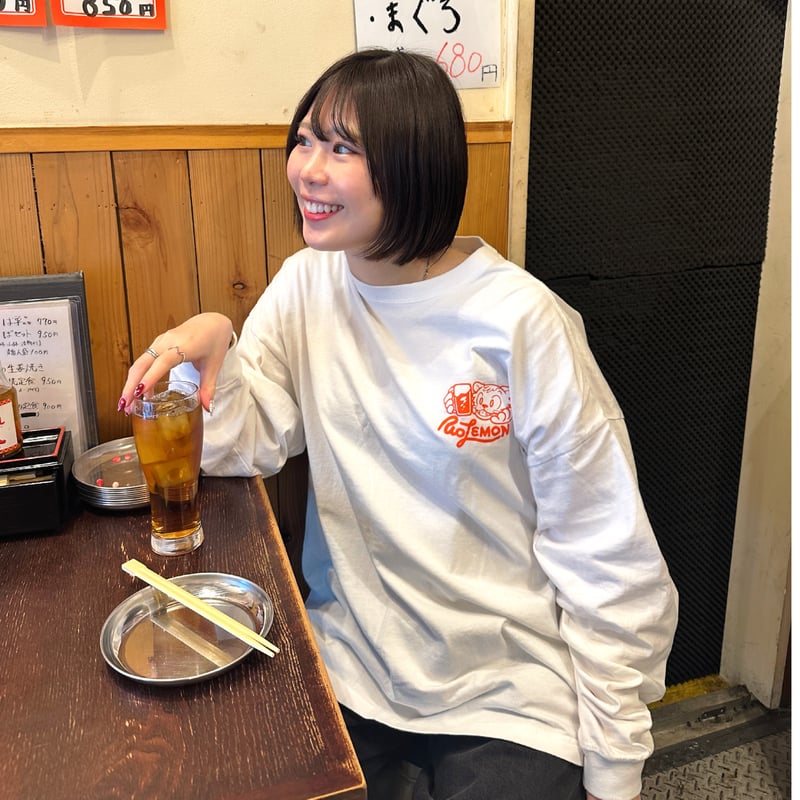 いつでも着たいなロンT（ホワイト） | HiLemon's STORE