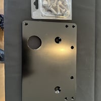 Racing oil cooler bracket