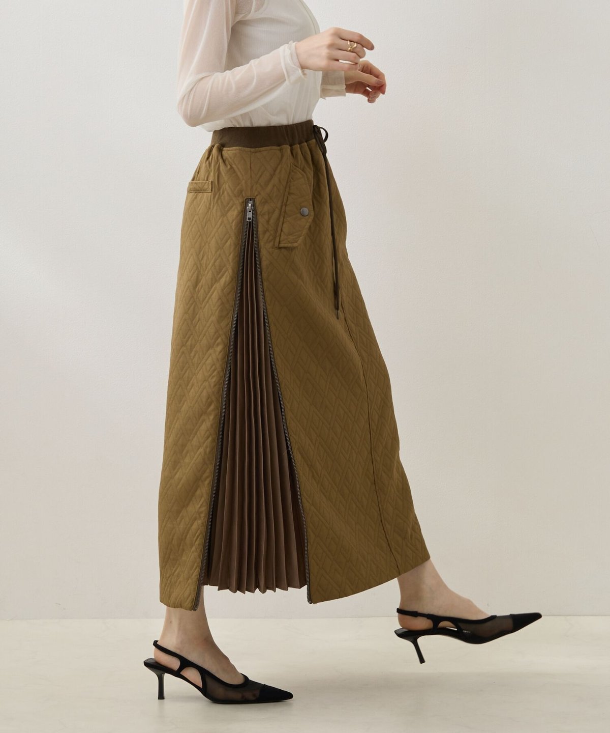 NODRESS】プリーツスカート - スカート 