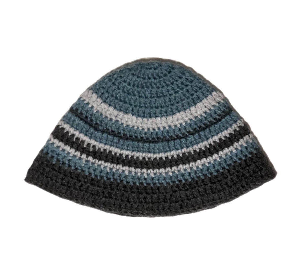 NO.319✪クロシェハット/クラッシャーハット A.M.S. 帽子 ハット こま編み クロシェ クラッシャーハット メンズ