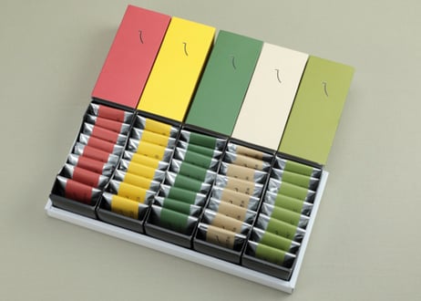 八代風菓  -はちべえトマト、晩白柚、いぐさ、米粉、お茶×各1箱（1箱8枚入）-