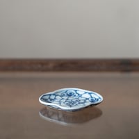 0474_古染　変形菱形皿