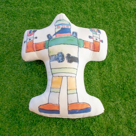 Robot(1st number) by 椎橋重彦：cushion