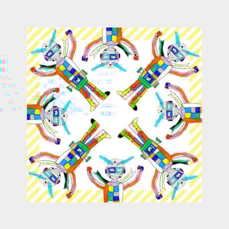 Robot(3rd number) by 椎橋重彦：handkerchief