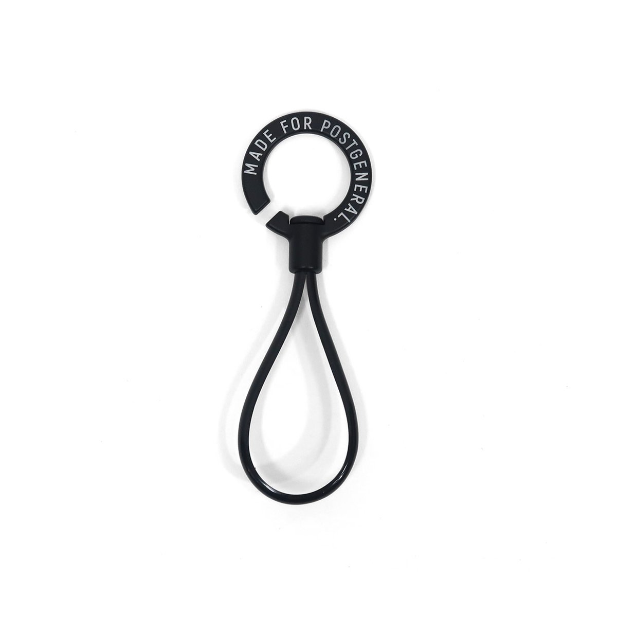 『TEN×PO KEYRING BLACK』 BLACK BUNNY Keychain – foxy illustrations online