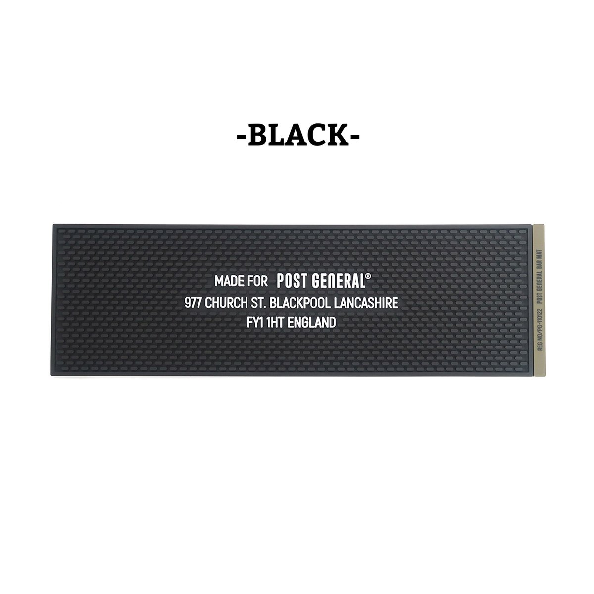 RUBBER BAR MAT LONG / POST GENERAL | CROSS LIFE
