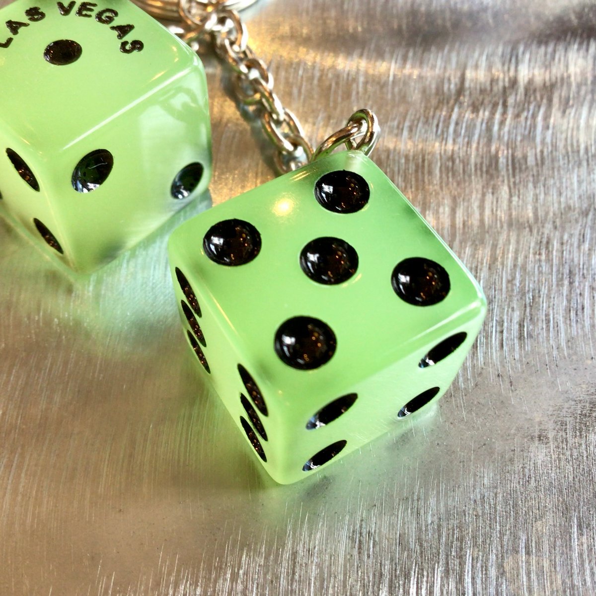 TWIN DICE KEYRING | CROSS LIFE -ONLINE STORE-
