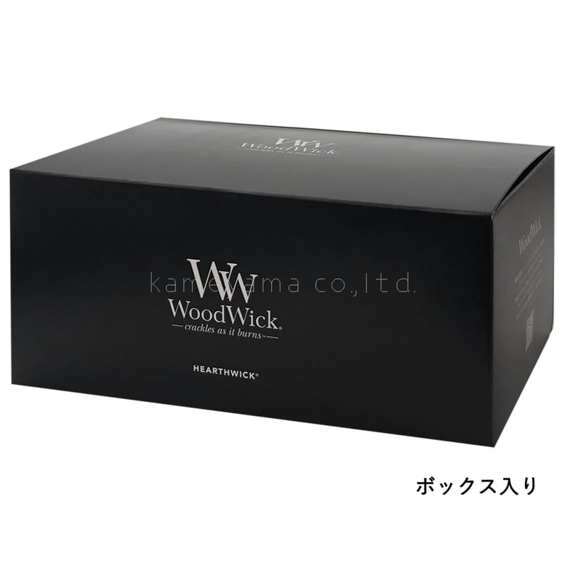 ゆうりページ アロマキャンドル『音と香りと灯りのハーモニー【WoodWick