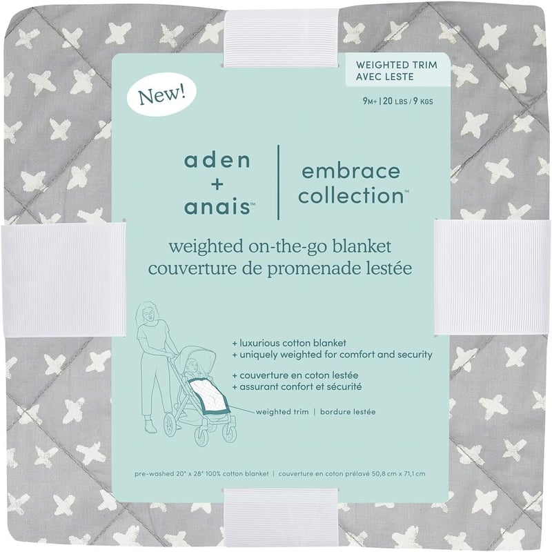エイデンアンドアネイaden+anais Weighted On-the-go Blanket