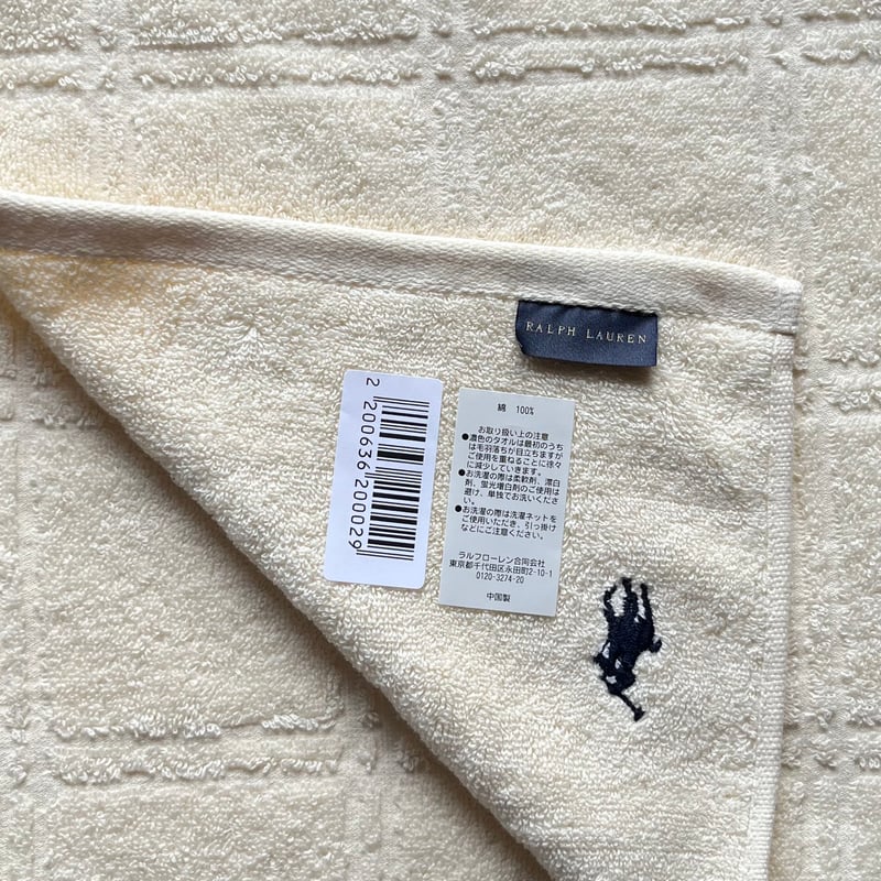 RALPH LAUREN ラルフローレン ハンドタオル ラージウィンドウペイン