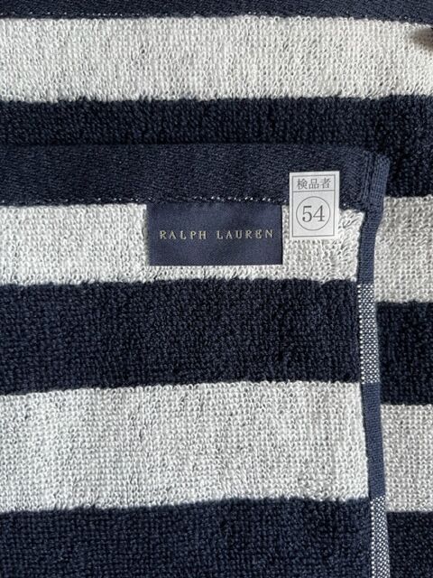 RALPH LAUREN タオルセット 6枚 ネイビー・ストライプ・ホワイト RALPH LAUREN タオルセット 6枚 ネイビー・ストライプ・ホワイト