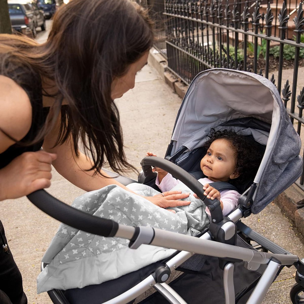 エイデンアンドアネイaden+anais Weighted On-the-go Blanket