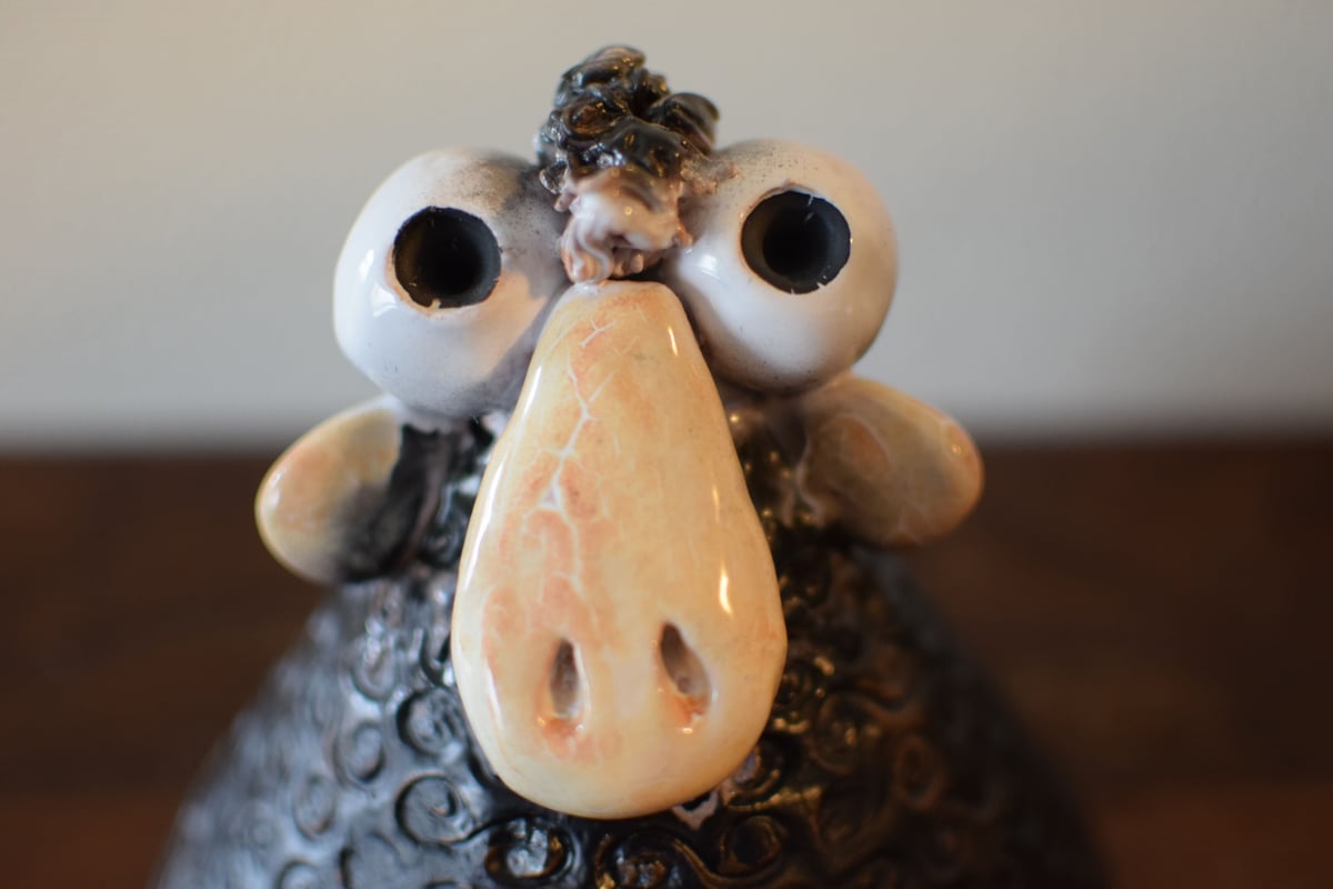 Pecora Nera｜黒ひつじ｜陶器の置物｜オブジェ | SARDEGNA craft STORE