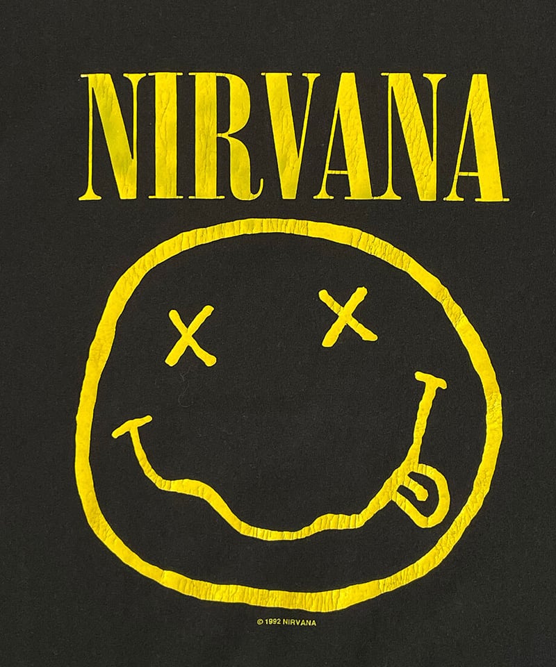 90s “ Nirvana “ smiley face t-shirt | PENSE 90s “ Nirvana “ smiley face t-shirt | PENSE