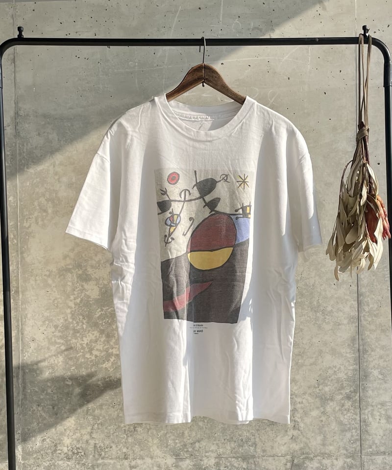 90s JOAN MIRO art t-shirt | PENSE