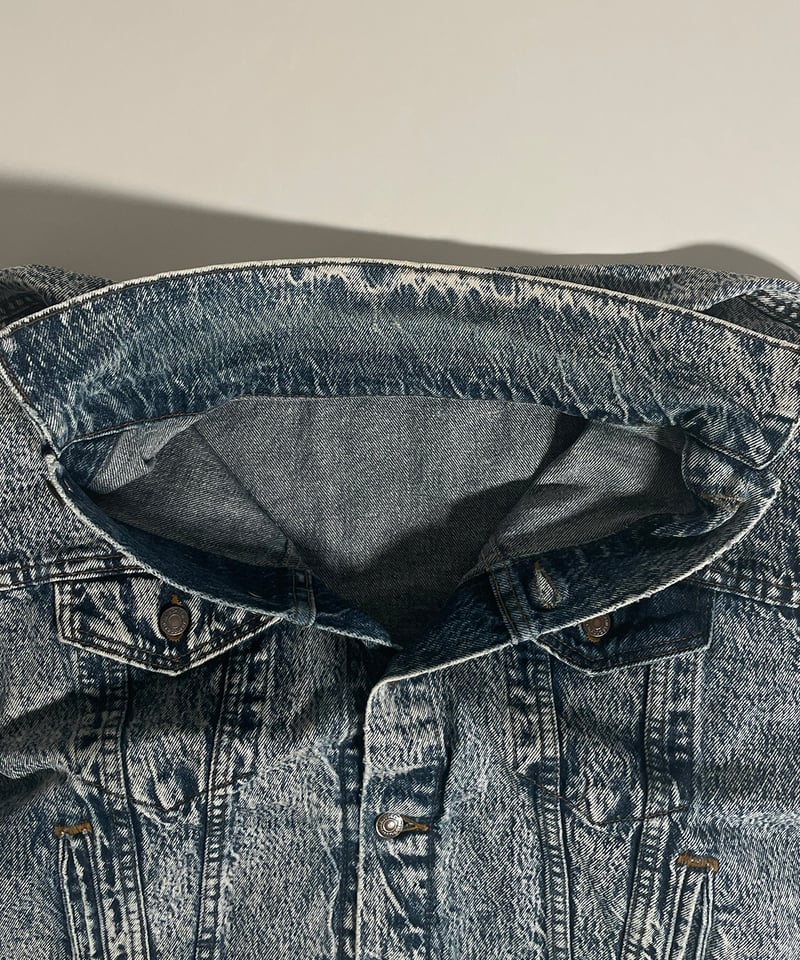 80s Levi's 70507-0510 chemical wash denim jacke 80s Levi's 70507-0510 chemical wash denim jacke