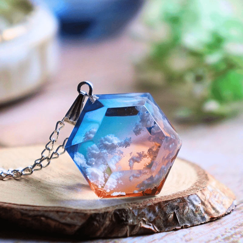 もうひとつの小さなソラ−優しい朝焼け−』 ネックレス | 蒼空屋