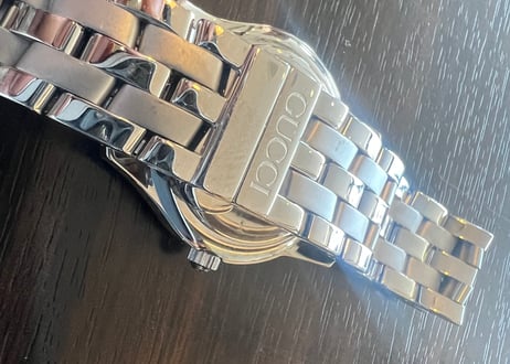 USED GUCCI 5500L 中古OH済み電池新品　レディース