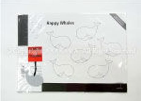 Flensted Mobiles(フレンステッド･モビール) Happy Whales Black.Gray
