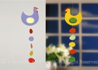 Flensted Mobiles(フレンステッド･モビール) Prize Hen Blue.Prize Hen Yellow