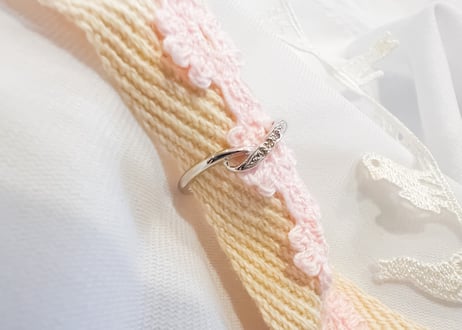 K18WG Simple is best DiamondRing!やはり定番でしょ！