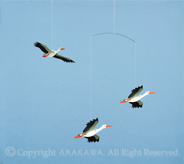 FLENSTED mobiles フレンステッドモビール　ハト　鳥　虹 Flensted Mobiles(フレンステッド・モビール) Danish Lucky Sto