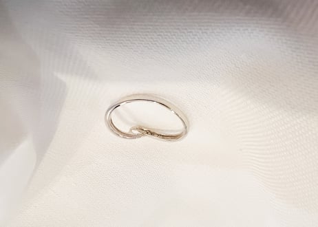 K18WG Simple is best DiamondRing!やはり定番でしょ！