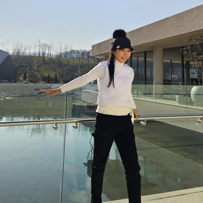 パディングジョガ－パンツ(羽毛)　韓国ゴルフウェア レディース パディングジョガーパンツ(羽毛) | 韓国ゴルフウェア72