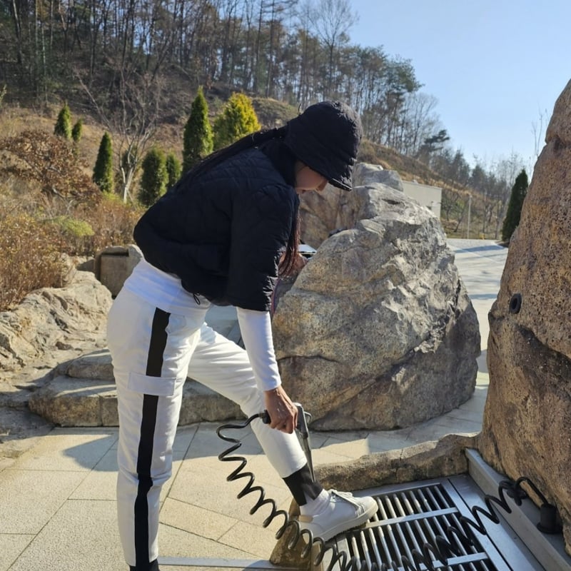 レディース パディングジョガーパンツ(羽毛) | 韓国ゴルフウェア72