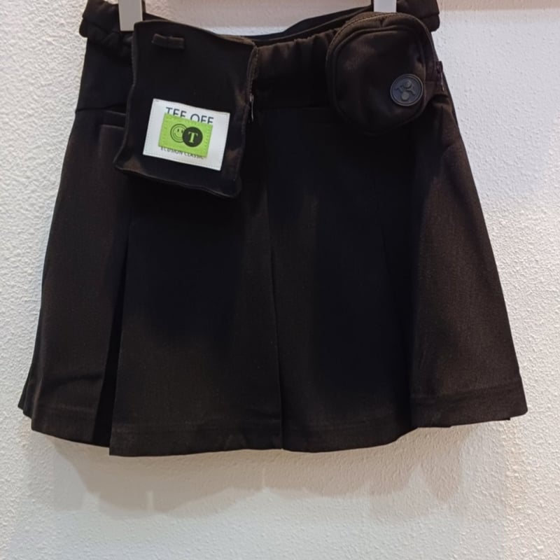 NBB WEEKEND バックルベルト付き スカート ゴルフ ニューバランスゴルフ NB 一体型ぺチパンツ付き裾ロゴスカート
