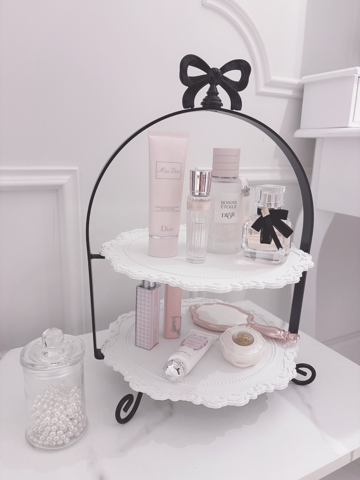 2段リボンアクセサリースタンド | LARME de LAPIN（ラルムドラパン）