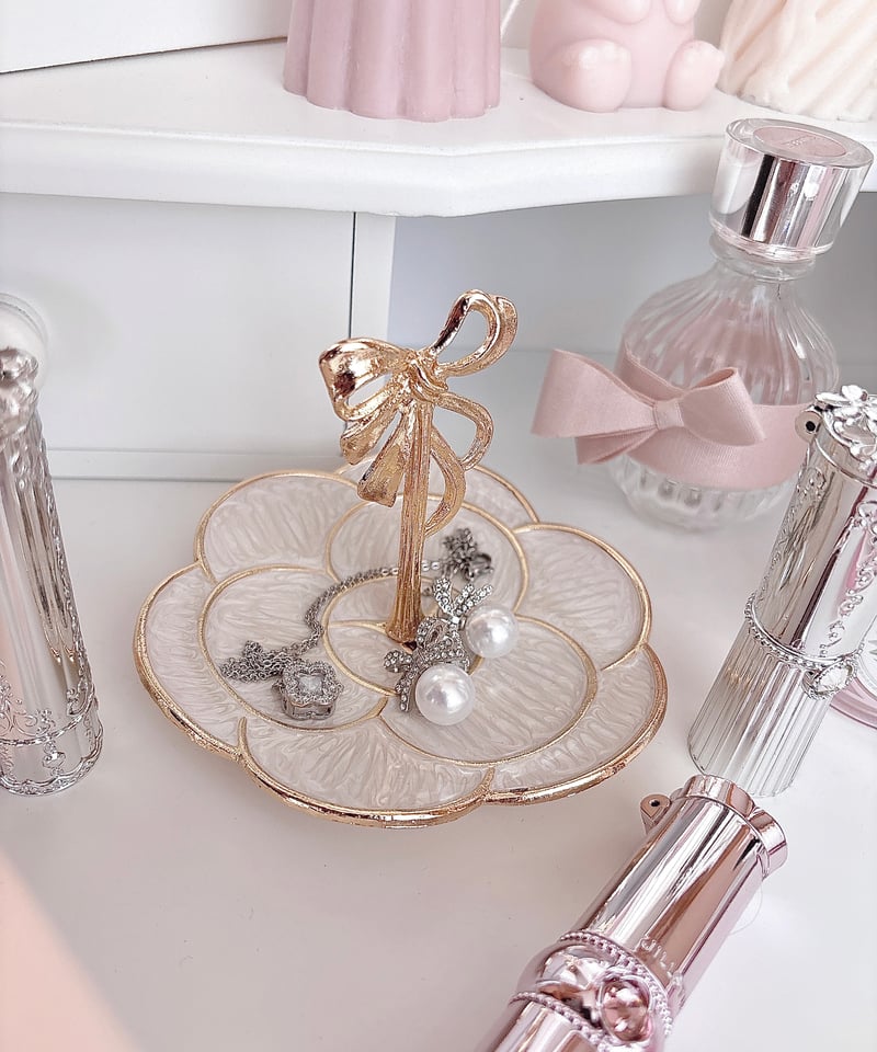 リボンフラワーアクセサリートレー | LARME de LAPIN（ラルムドラパン）
