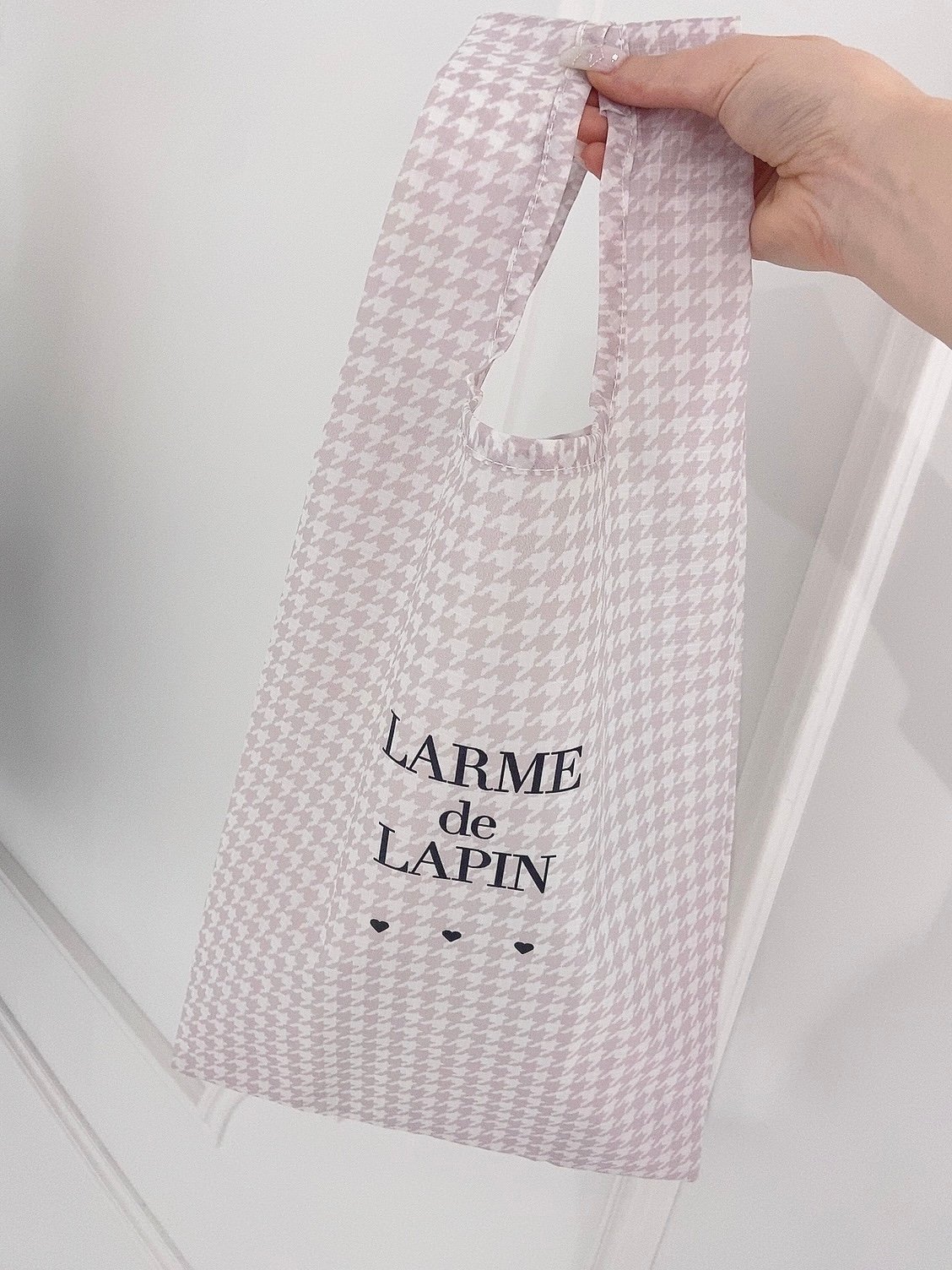 千鳥柄エコバッグ | LARME de LAPIN（ラルムドラパン）