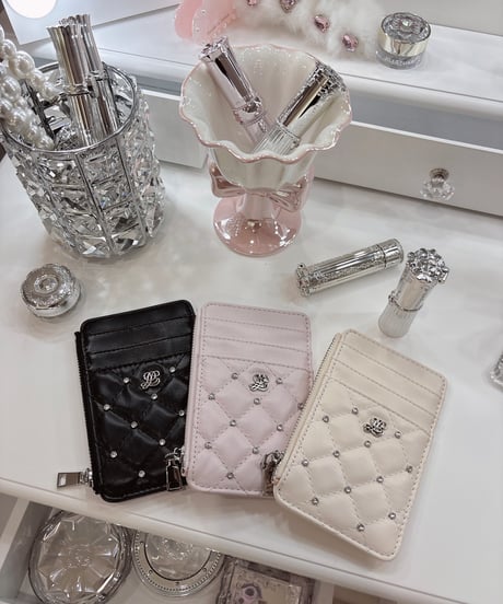 キルティングビジューフラグメントケース