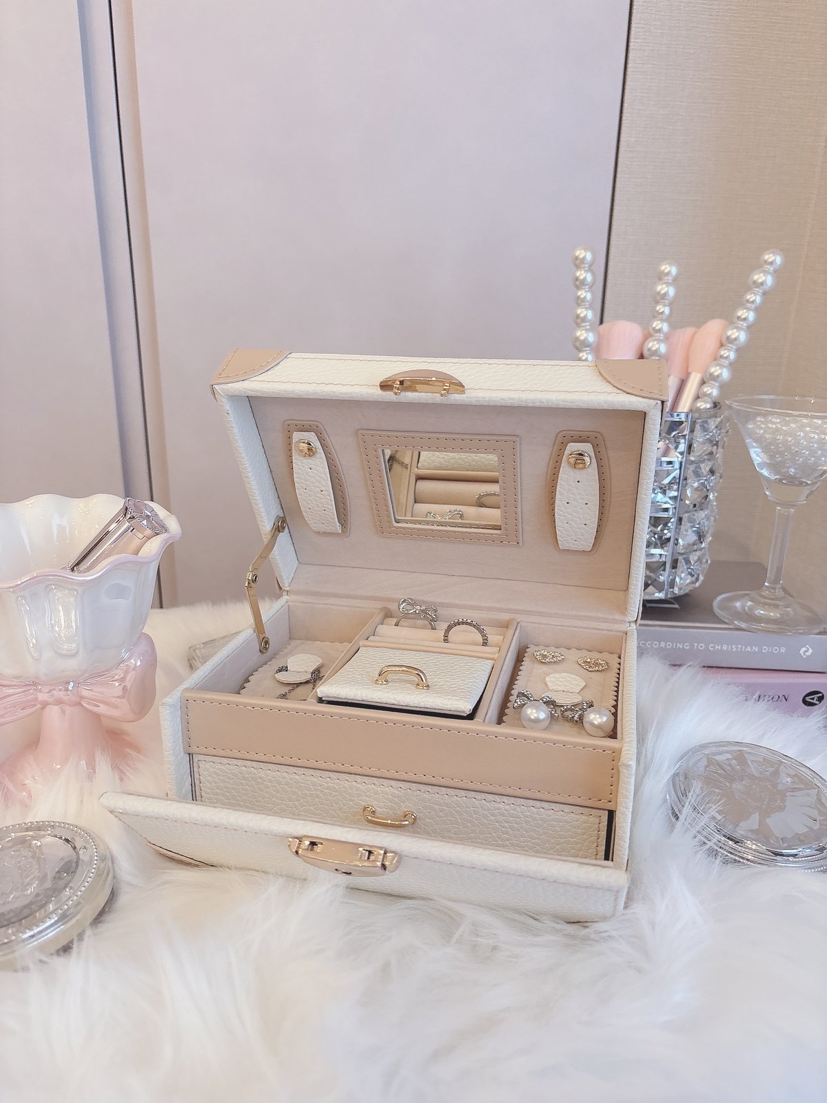 Lamersphere ジュエリーボックス シアーズ Sears シアーズ Sears ジュエリーボックス 木製 宝石箱