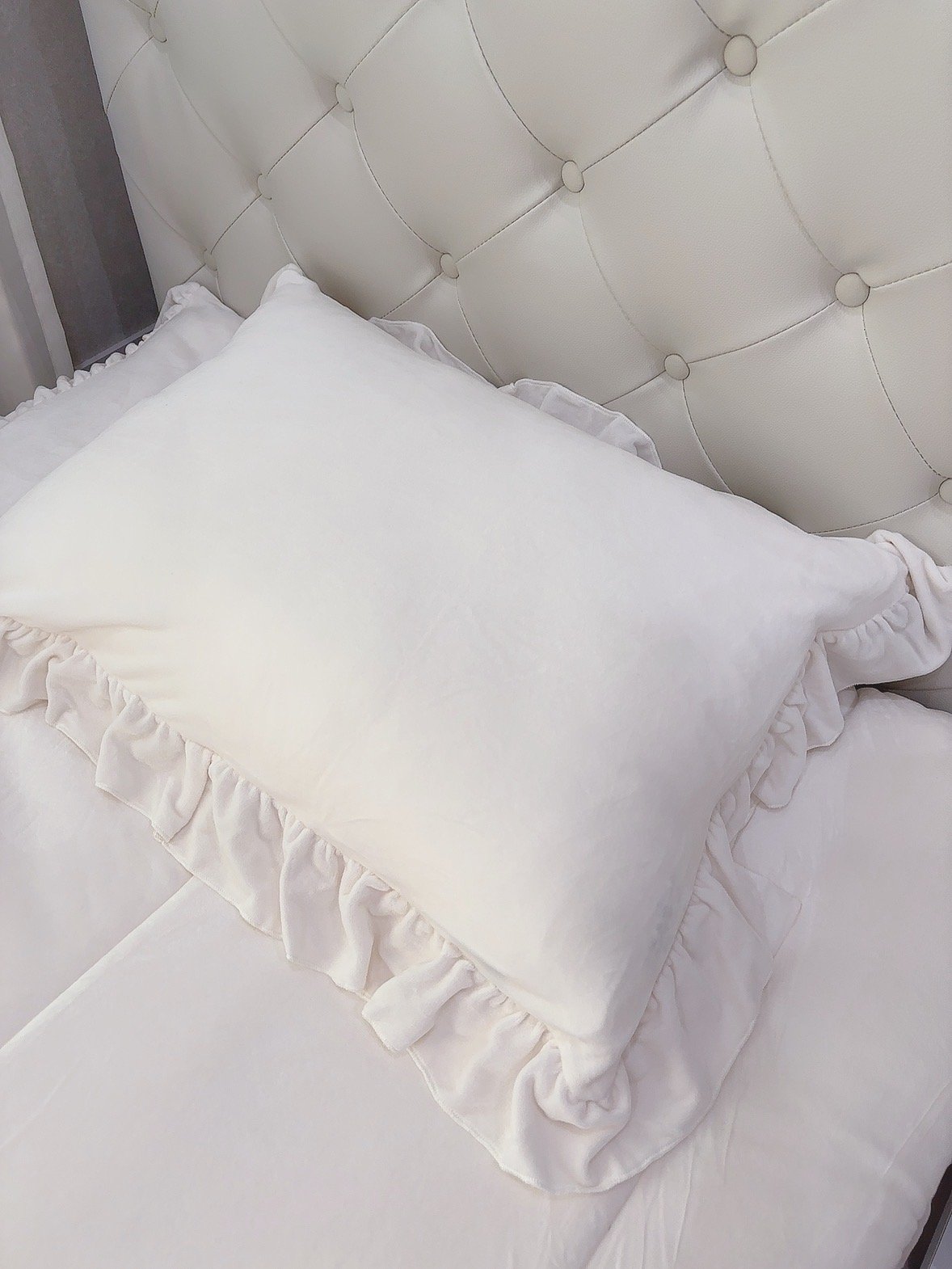 ふわとろフリル寝具カバー | LARME de LAPIN（ラルムドラパン）