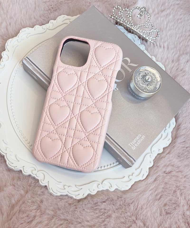 ハートキルティングiphoneケース | LARME de LAPIN