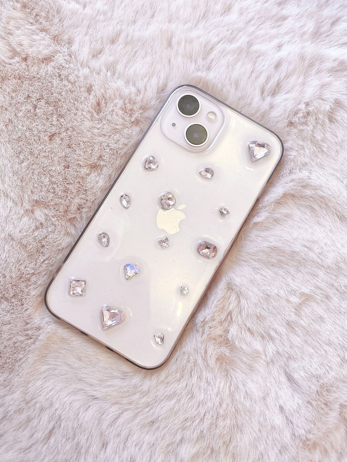 ハートストーンクリアiphoneケース | LARME de LAPIN（ラルムドラパン） 