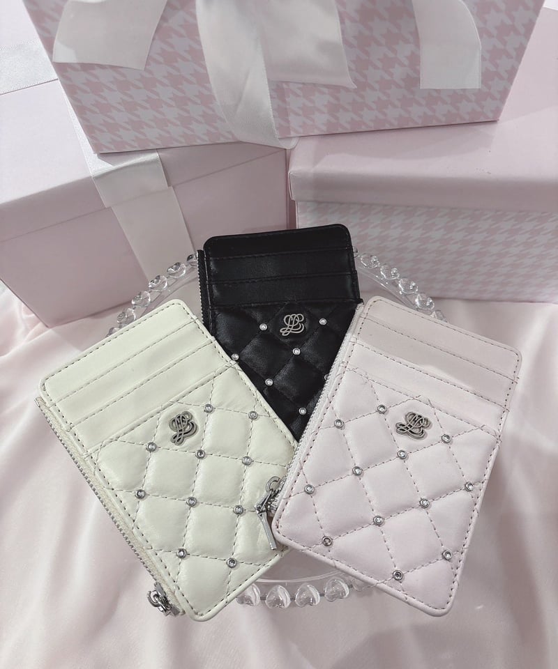 キルティングビジューフラグメントケース | LARME de LAPIN