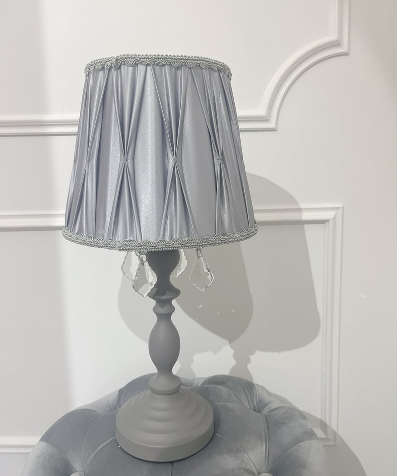 輸入雑貨　北欧　『球体ガラス・シェードランプ』　卓上　グレー 輸入雑貨北欧『球体ガラス・シェードランプ』卓上グレー