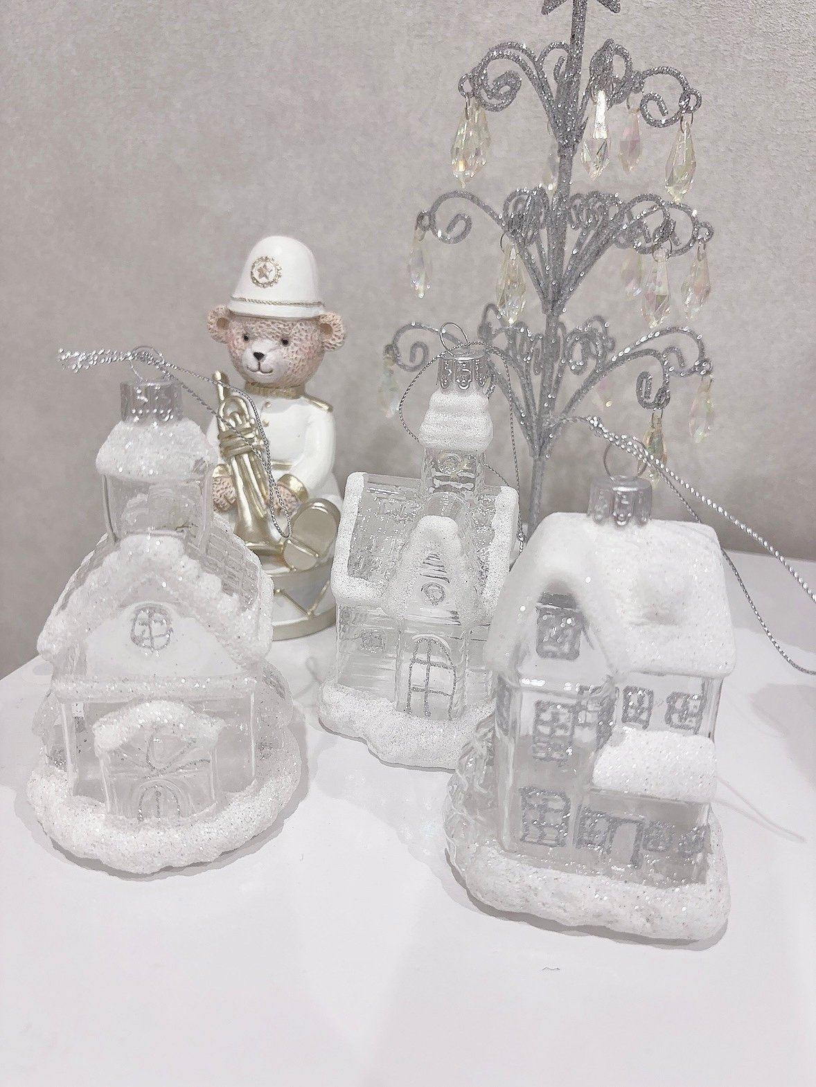 アスティエ クリスマス ガラス ハウス オーナメント ガラスハウスオーナメントセット | LARME de LAPIN（ラルムドラパン）