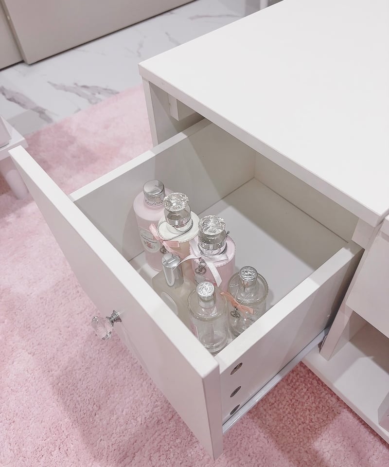 送料無料】クリスタル2wayドレッサーテーブル | LARME de LAPIN