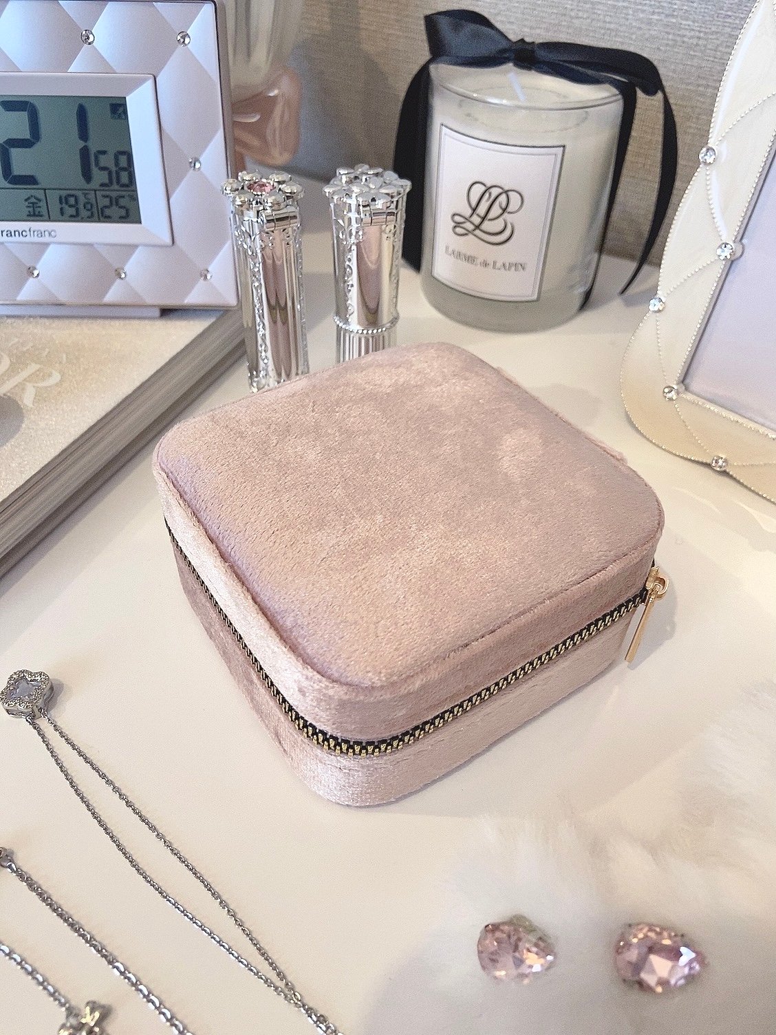 トラベルジュエリーボックス | LARME de LAPIN（ラルムドラパン）