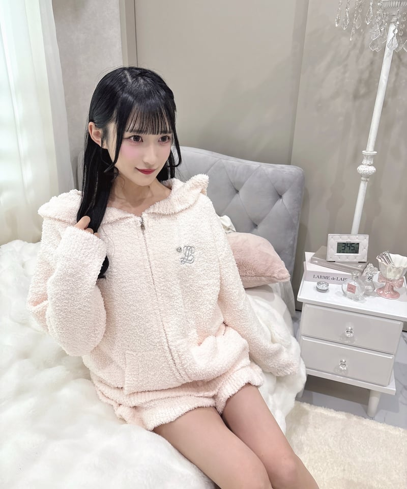フリルニットショートパンツ | LARME de LAPIN（ラルムドラパン）