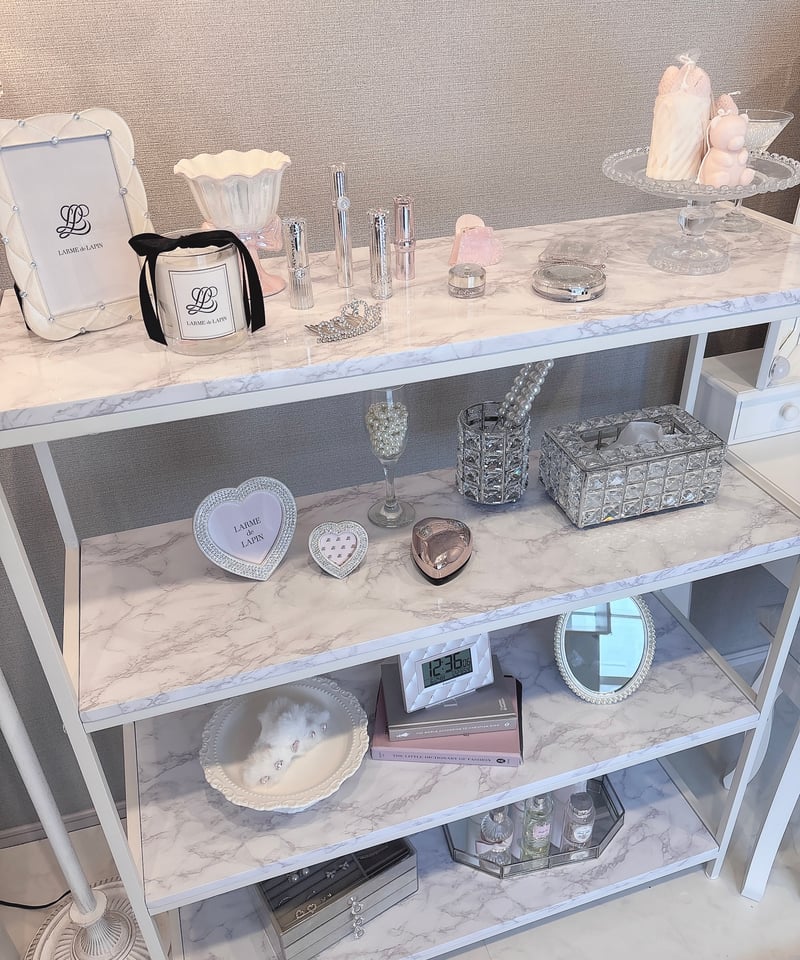 送料無料】大理石調ディスプレイラック | LARME de LAPIN