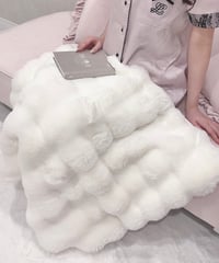 ぽこぽこラビットブランケット