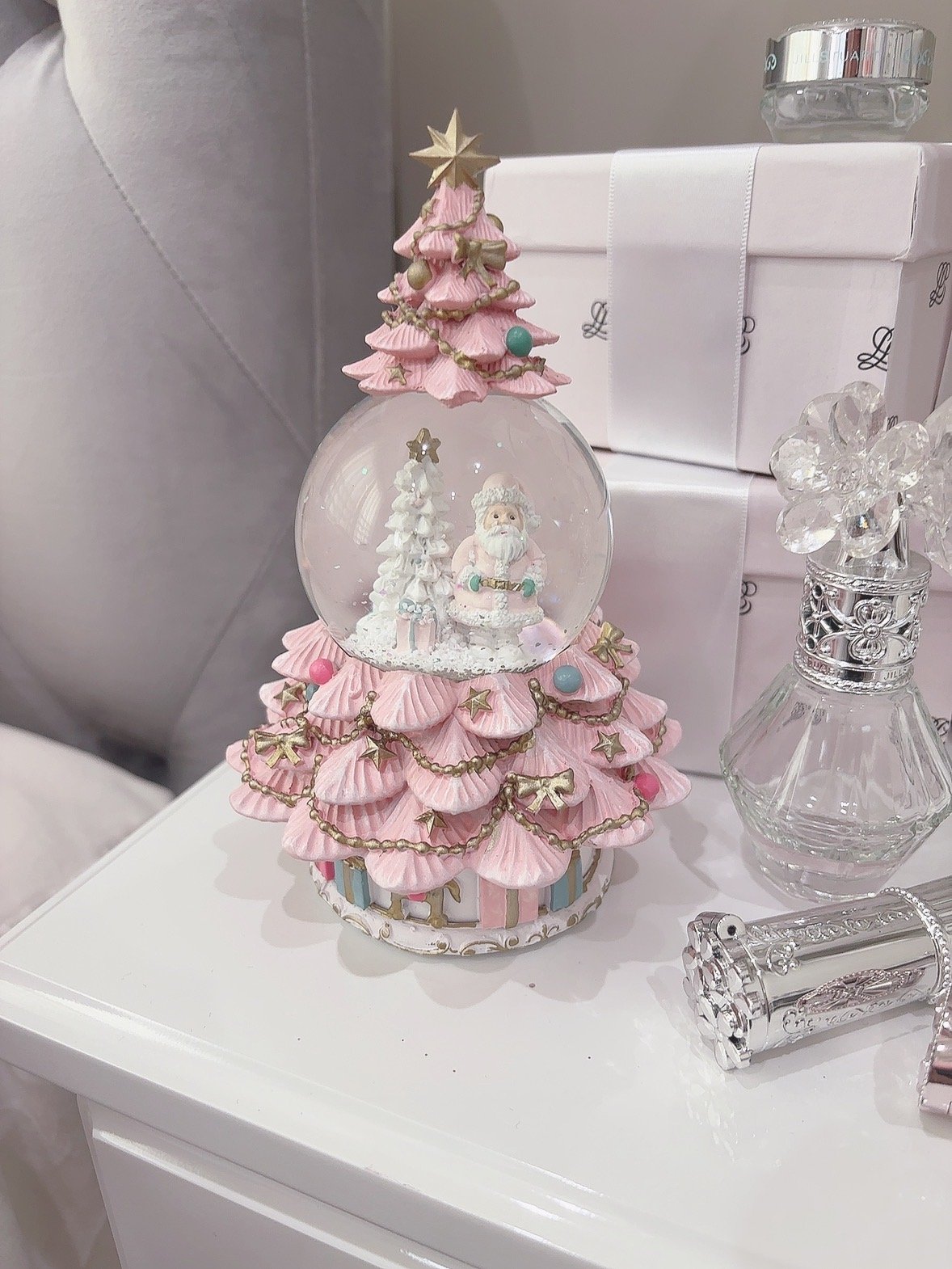 ピンクツリースノードーム | LARME de LAPIN（ラルムドラパン）