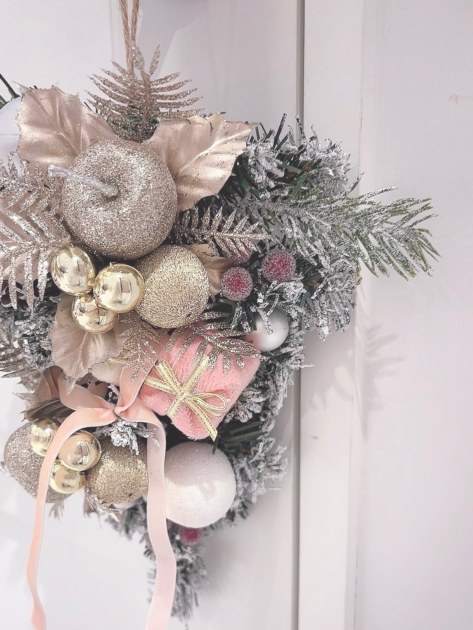 クリスマスリボンスワッグ | LARME de LAPIN（ラルムドラパン）