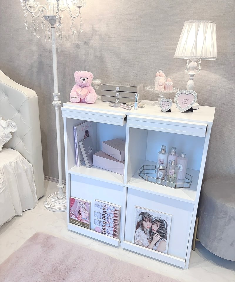 ホワイトフラップシェルフ | LARME de LAPIN（ラルムドラパン）