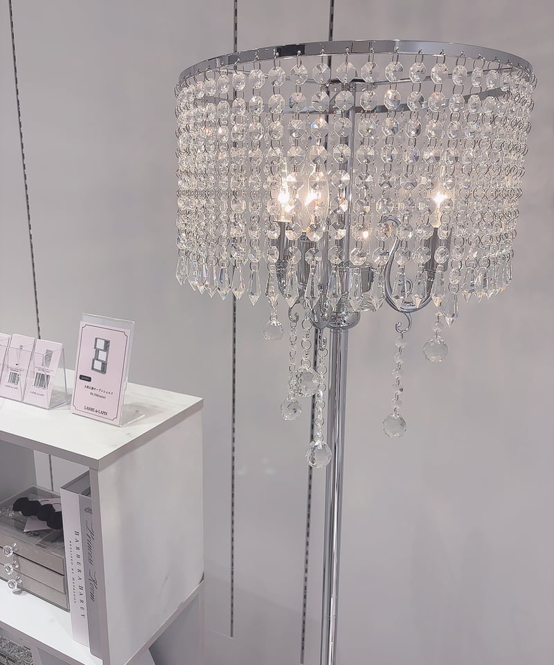 フロアランプ　シルバー 楽天市場】フロアスタンドランプ シルバー (シェード別売り